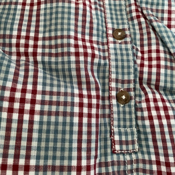 Daily Practice by Anthropologie Short-Sleeve V-Neck Midi Dress XS blue NEW - Picture 10 of 10